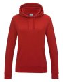 Dames Hoodie College AWDis JH001F Fire Red